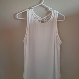 J Crew white tank top